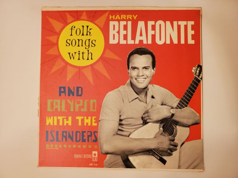 Harry Belafonte Folk Songs with Harry Belafonte and Calypso with the Islanders vinyl record